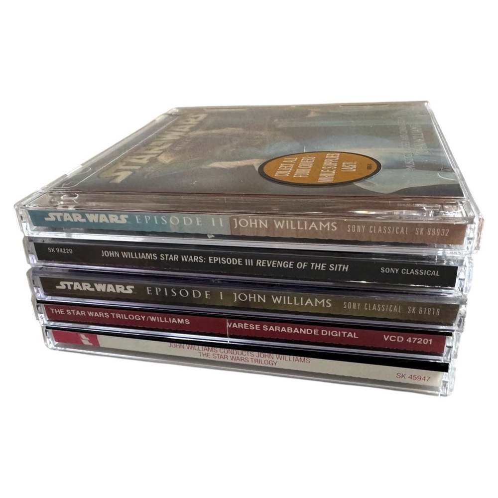 🛍️SALE🛍️ Star Wars Soundtrack Musics by John Williams (Set of 5 Audio CD) - Picture 11 of 11